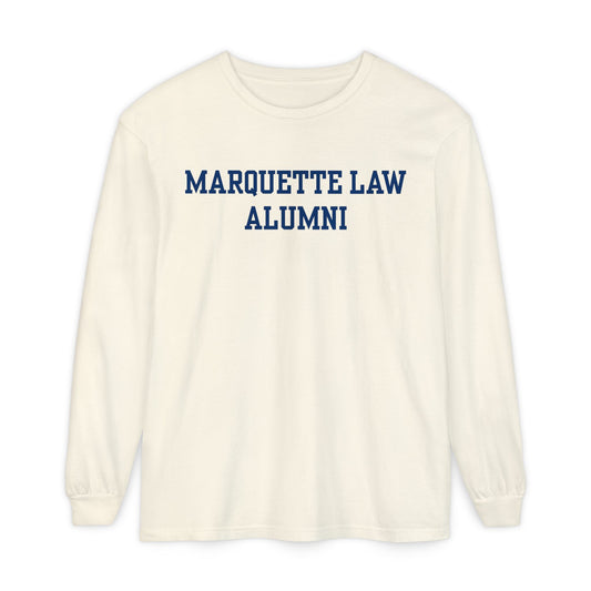 Marquette Law Alumni Comfort Colors® Long Sleeve Tee