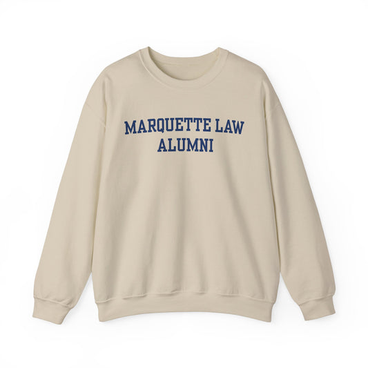 Marquette Law Alumni Crewneck Sweatshirt