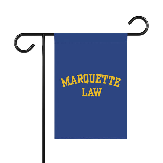 Marquette Law Garden/House Banner - Blue and Gold