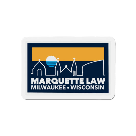 Marquette Law School Milwaukee Fridge Magnet