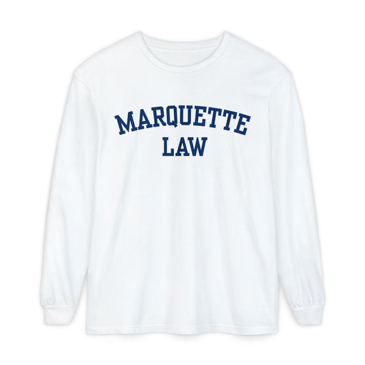 Marquette Law Comfort Colors® Long Sleeve Tee
