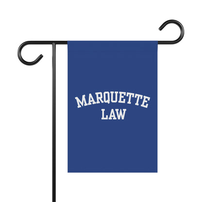 Marquette Law Garden/House Banner - Blue and White
