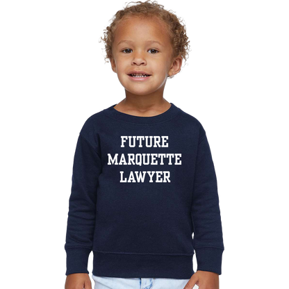 Future Marquette Lawyer Rabbit Skins Youth Crewneck Sweatshirt