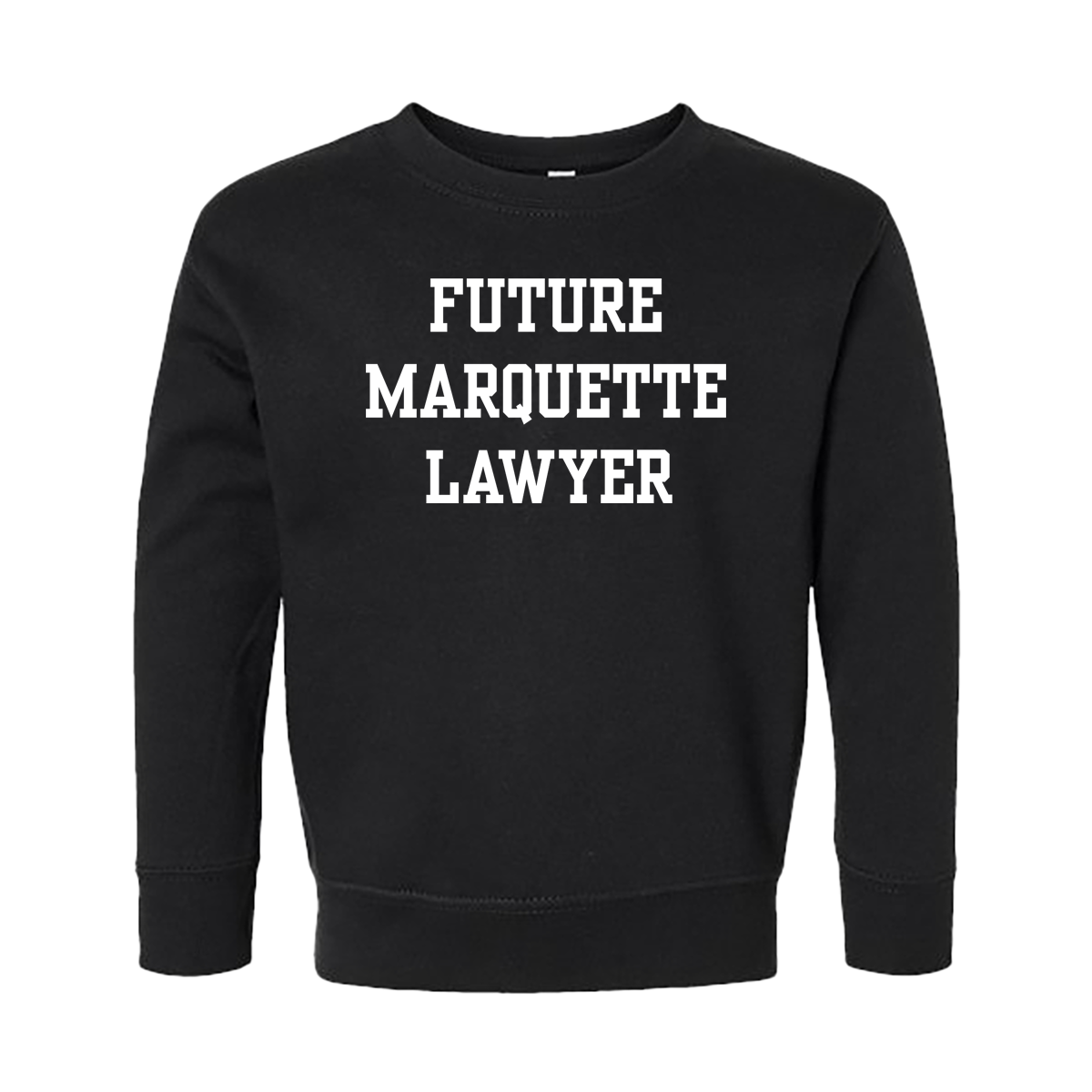 Future Marquette Lawyer Rabbit Skins Youth Crewneck Sweatshirt