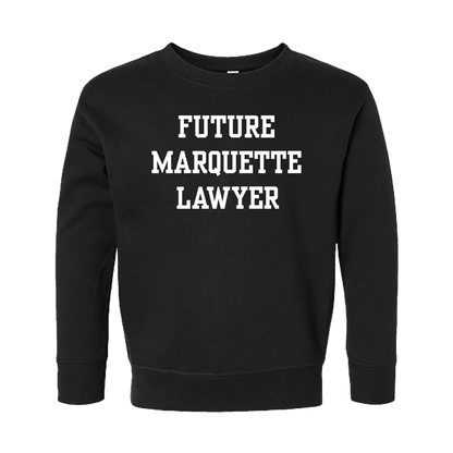 Future Marquette Lawyer Rabbit Skins Youth Crewneck Sweatshirt
