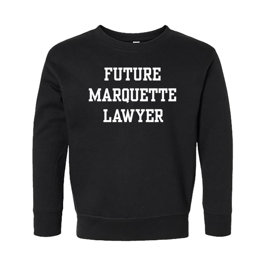 Future Marquette Lawyer Rabbit Skins Youth Crewneck Sweatshirt