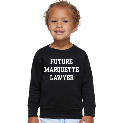 Future Marquette Lawyer Rabbit Skins Youth Crewneck Sweatshirt