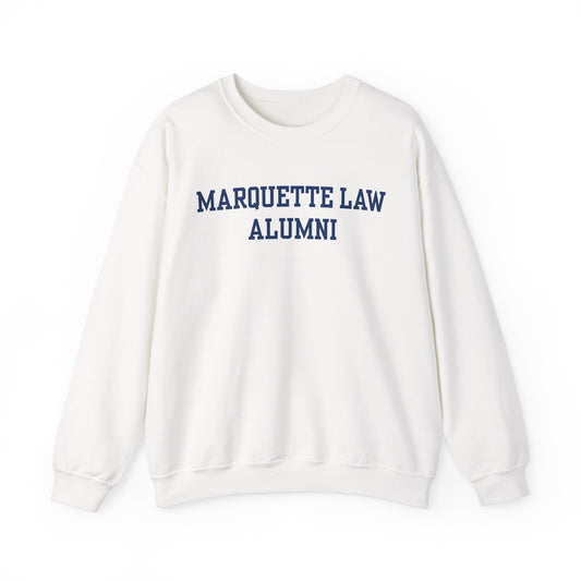 Marquette Law Alumni Crewneck Sweatshirt