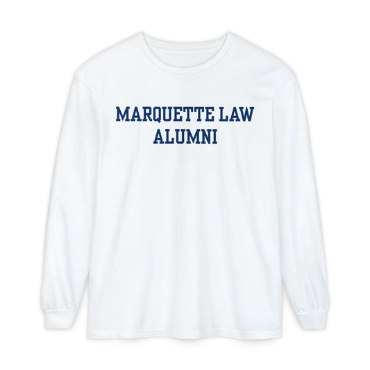 Marquette Law Alumni Comfort Colors® Long Sleeve Tee